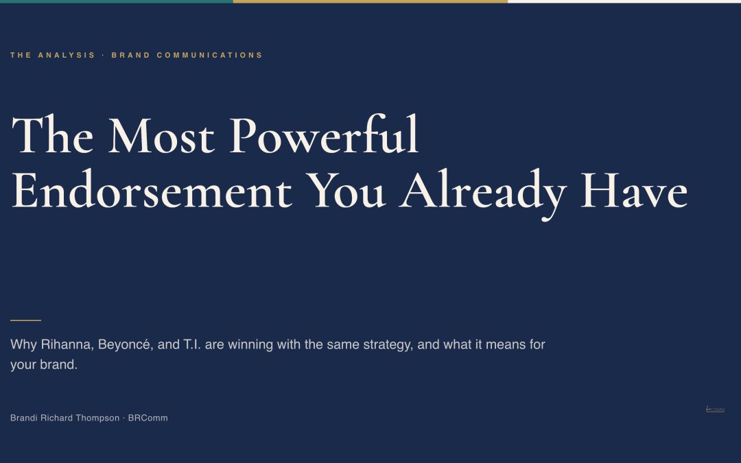 The Most Powerful Endorsement You Already Have